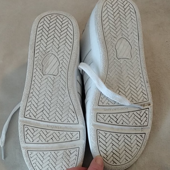 K-Swiss white tennies - Picture 8 of 8